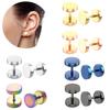 1 Paar 316L Edelstahl Kurzhantel Ohrstecker Für Damen Herren, Hip Hop Rock Hypoallergen Knorpel Tragus Piercing Schmuck