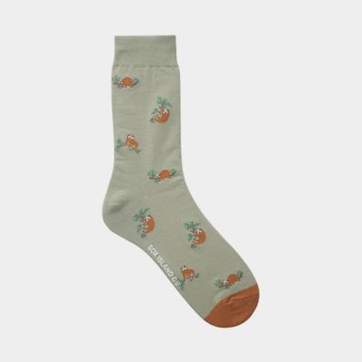 STUDIO SOCKSTOP SOX ISLAND CO Unisexové ponožky se vzorem lenochoda