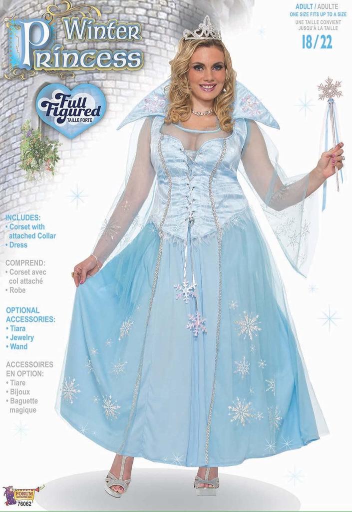 Winter Princess Plus Size