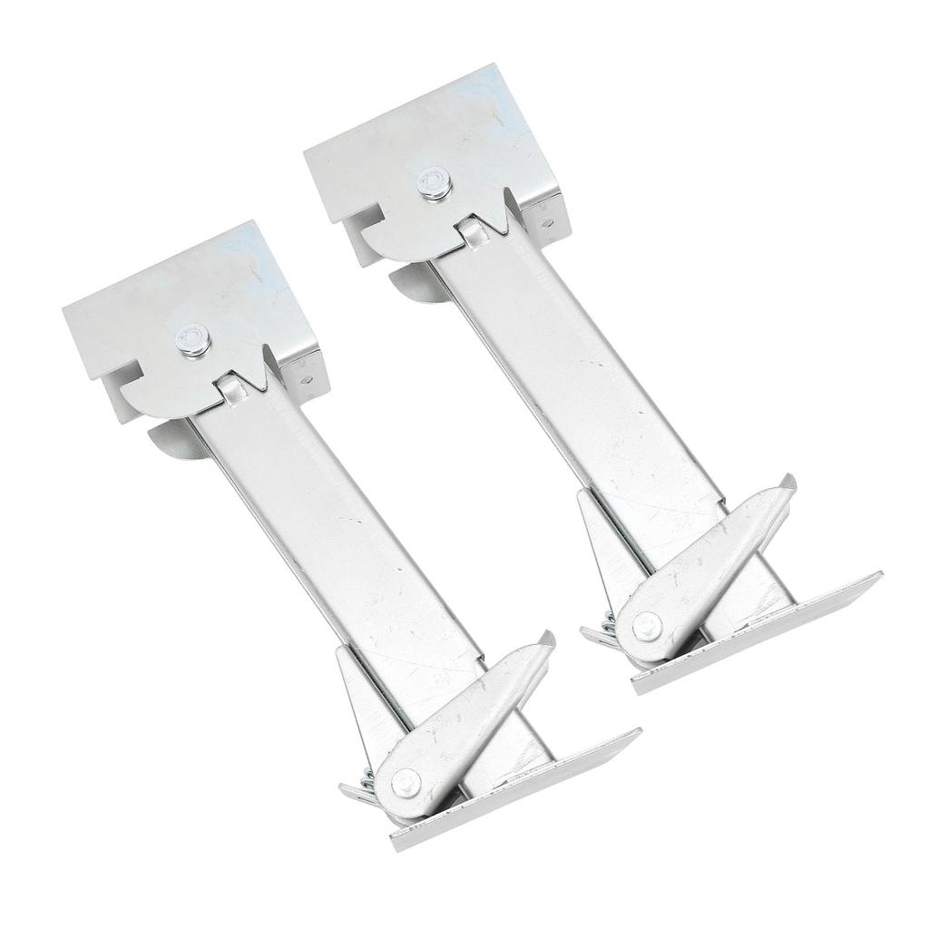 2PCS Telescoping Stabilizer Jacks - 650 lbs Support and 1000 lbs Capacity Swing Down Stands for RV Trailers