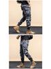 Men's Loose Fit Multi-Pocket Harem Pants - Korean Casual Style with Zipper