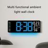 17.3Inch LED Digital Clock with Auto Brightness Adjustment and Time Management Alarm Temperature Date Week Display