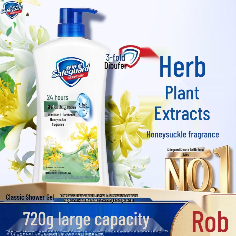 Safeguard Healthy Purifying Shower Gel