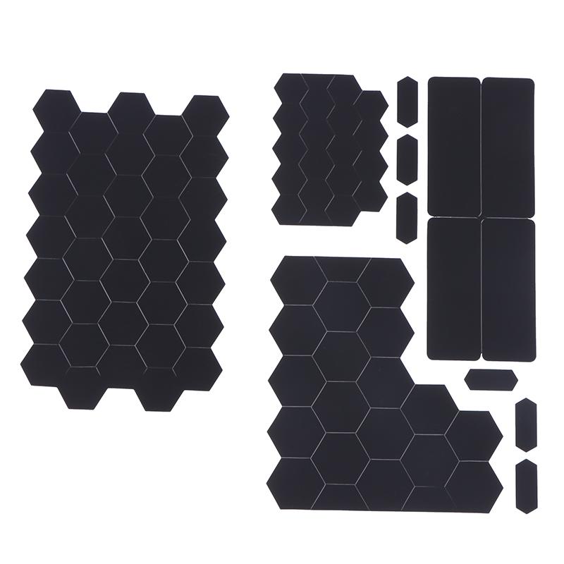 1Set DIY Mouse Keyboard Anti-Slip Stickers Thin Silicone Anti-Slip Sticker Grip Maintain Control Minimize Slippage