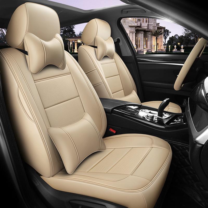 Originele Lederen Autostoelhoezen voor Diverse Modellen - Volledige Dekking Kussens