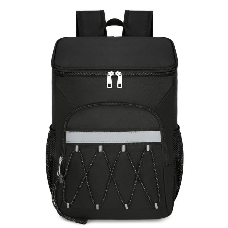 Backpack Thermal Insulation Bag Oxford Cloth Large-Capacity Outdoor Picnic Backpack, Multi-Functional Anti-Splashing Picnic Bag