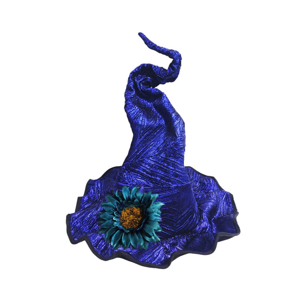 Halloween Witch Hat Twistable Transformable Fashion Party Costume Hat for Women
