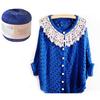 Mercerized Cotton Cord Thread Yarn for Embroidery Crochet Knitting Lace Jewelry