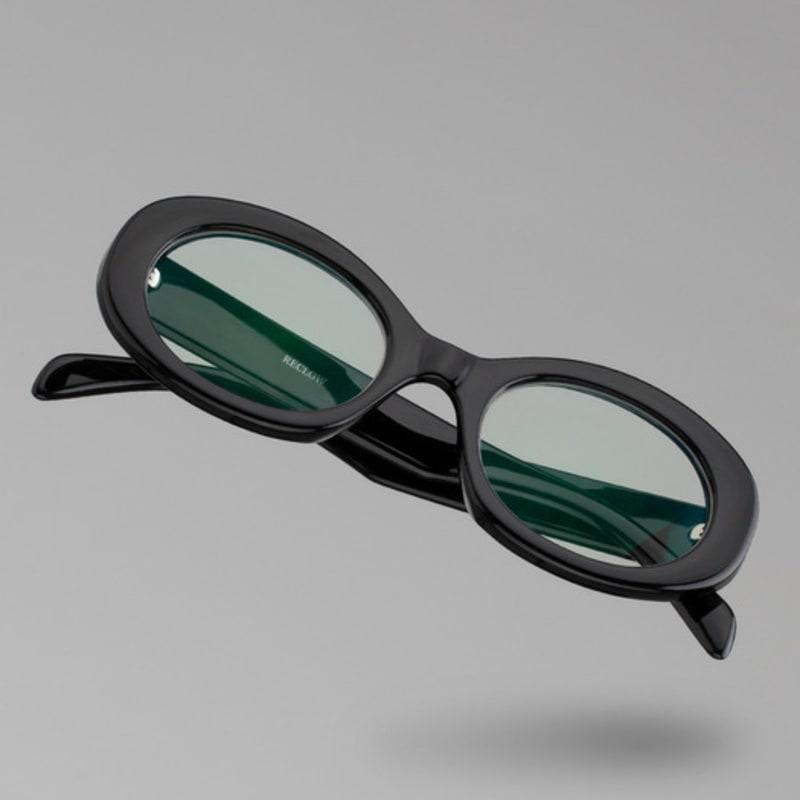 RECLOW RECLOW CREAM NO.1 BLACK Blue Light Blocking Glasses