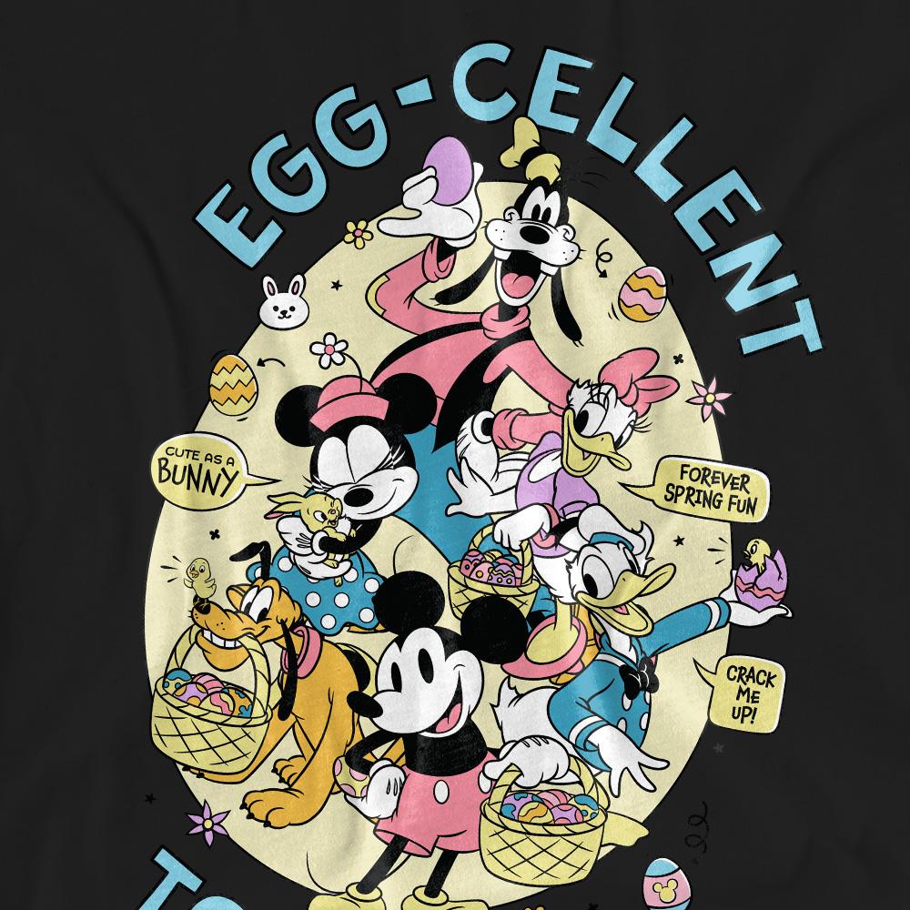 Mickey Mouse Unisex Adult Eggcellent Together Easter T-Shirt
