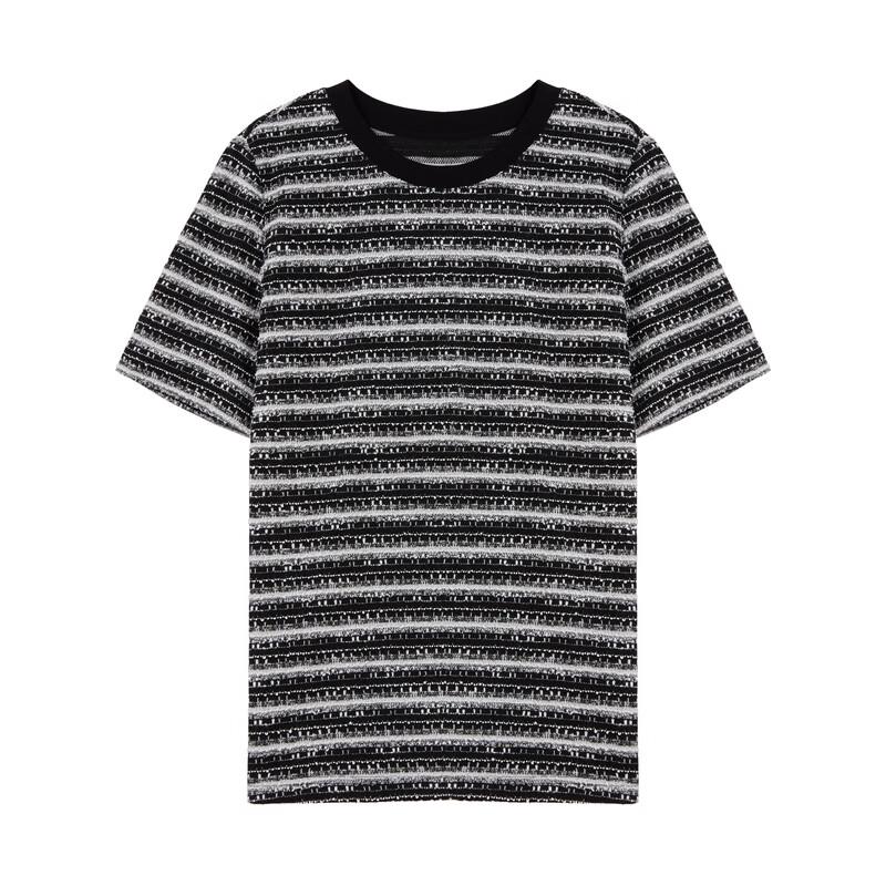 Women's Commuter Striped Short Sleeve T-Shirt