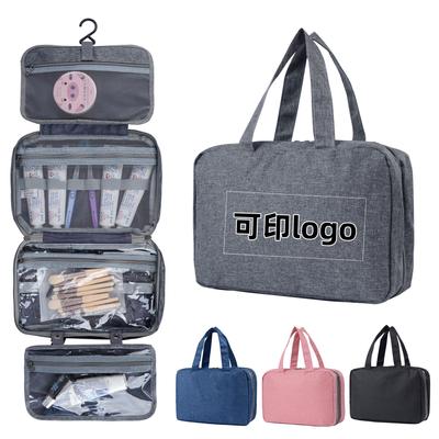 40% Off Travel Toiletry Bag Hanging Storage Bag Toiletries Portable Printable Cosmetic Bag