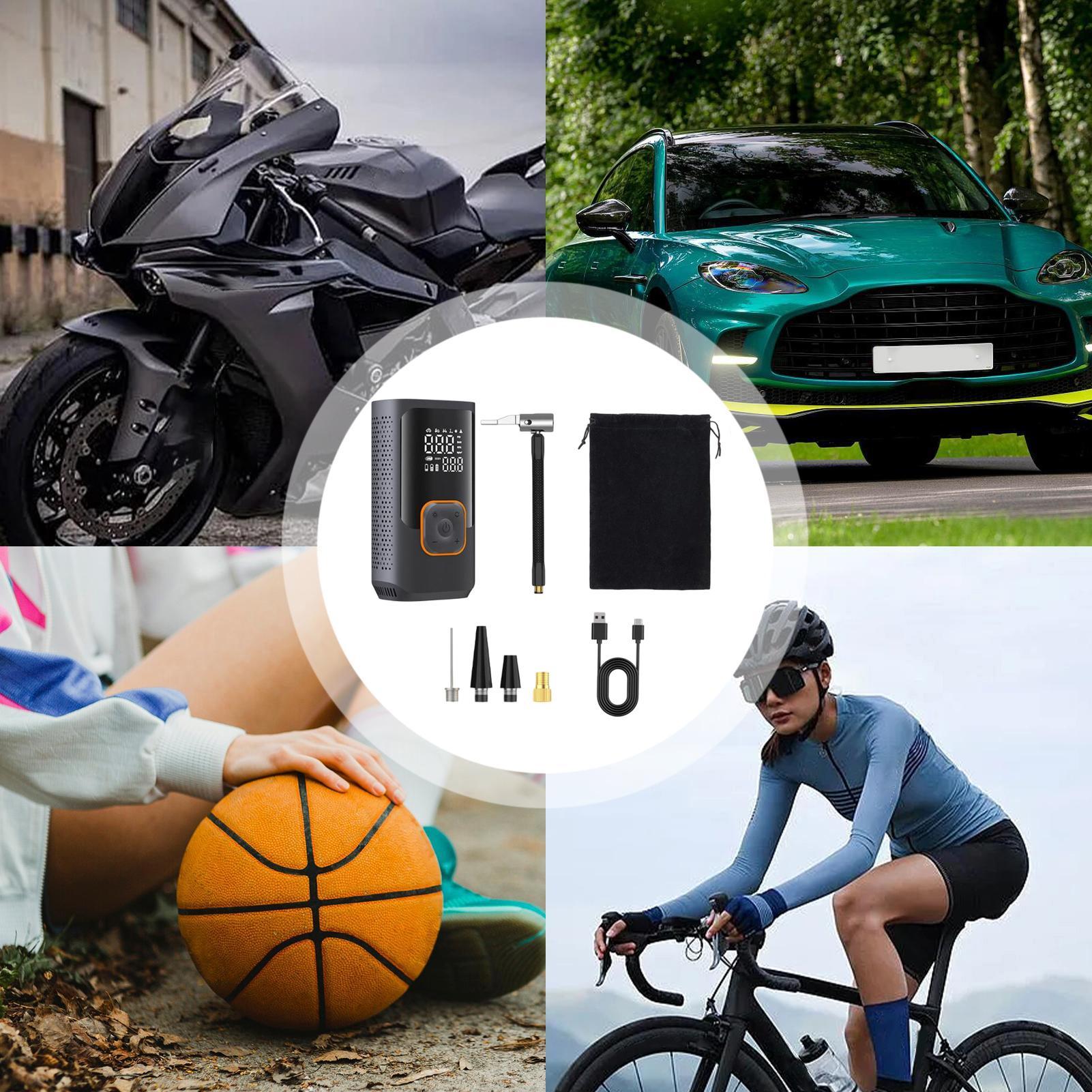 Portable Air Compressor Electric Vehicle Pump Tool Car Air Pump For Tractor Bike Truck Ball Inflatables Motorcycle Bicycle CHINA