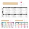 Super Large Wall Sticker 2026 Calendar Reusable Matte Whiteboard Home Work Planner Year-Round Planning Tool