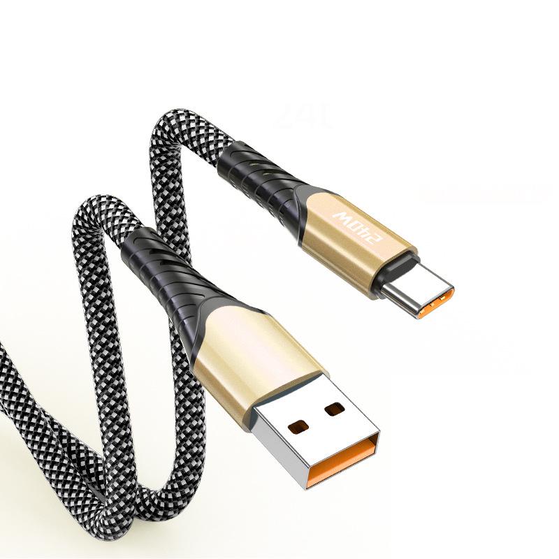 240W Type-C Fast Charging Cable, 10A Compatible with Huawei, Honor, Xiaomi, Vivo.