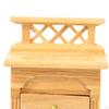 1:12 Scale Wooden Dollhouse Bedside Table Storage Drawer Cabinet Living Room Holiday Gifts Doll