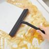 Shower Squeegee for Glass Doors Silicone Squeegee with Hook Bathroom Shower Mirrors Tiles and Car Windows Streak Free Cleaning