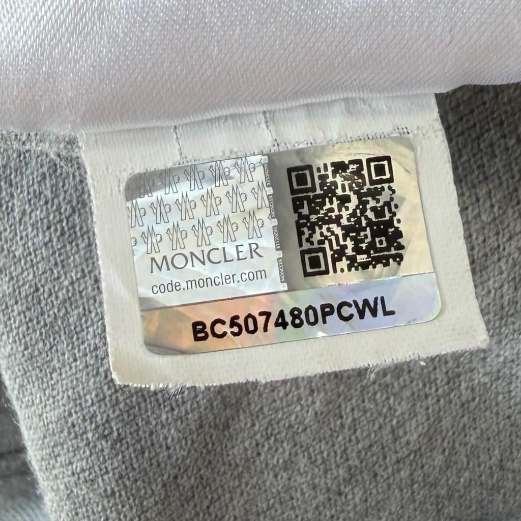 Used MONCLER 41091830985084093Polo shirt gray mens