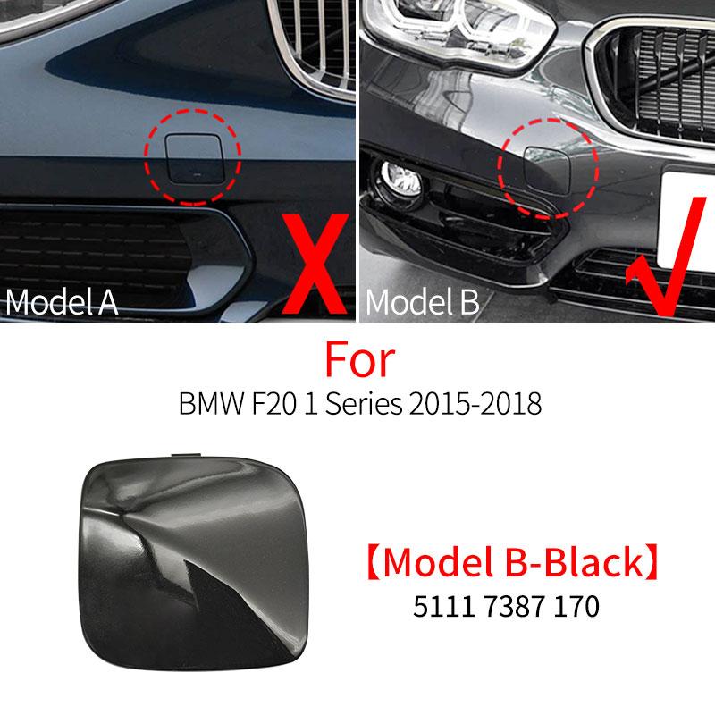 For BMW F20 Car Front Bumper Tow Hook Cover Cap Black White For BMW 1 Series 116 118 120 125i 2012-2018 51117292947 51117387170