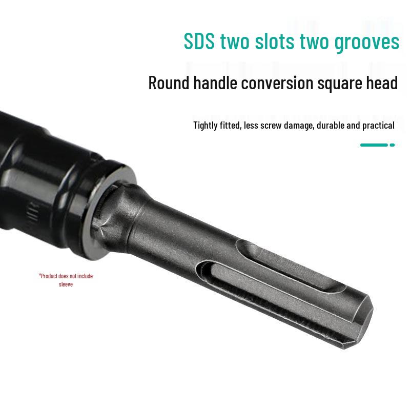 Electric Hammer Adapter: SDS Shank Screwdriver Bit & Impact Drill Chuck Sleeve.
