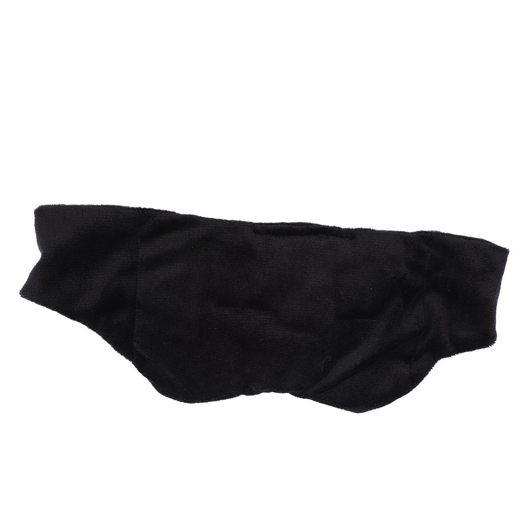 Sleeping Eye Cover Soft Comfortable Weighted Eye Cover Hook and Fastener Closure for Nighttime