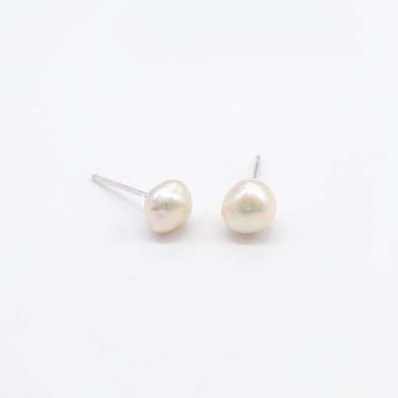 OR D`OR 925 Silver Freshwater Pearl Earrings