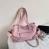 Borsa Tote da Moto Coreana con Borchie da Donna - Borsa a Tracolla a Spalla Crossbody di Grande Capacità per l'Autunno 2025