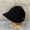 Wide Brim Shows Small Face Cotton And Linen Breathable Duck Tongue Bucket Hat Women'S Foldable Casual Versatile Basin Hat Big Brim Cover Face