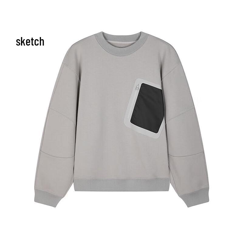 

RAPID Men s Winter Pullover Round Neck Sweatshirt M