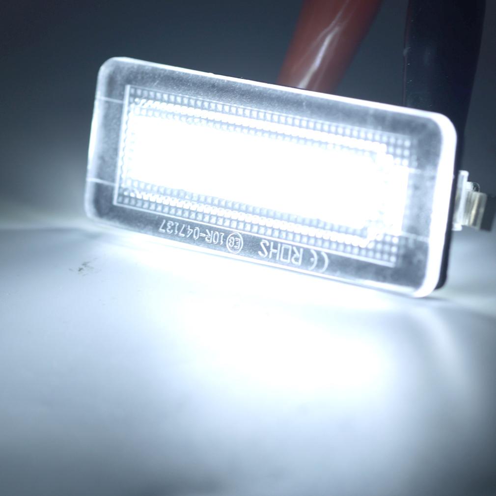 2 Stück LED Kennzeichenleuchten für VW Golf VI Plus Jetta VI Passat 3C B6 B7 Polo 6R Touran 1T Kennzeichenleuchten CanBus Fehlerfrei