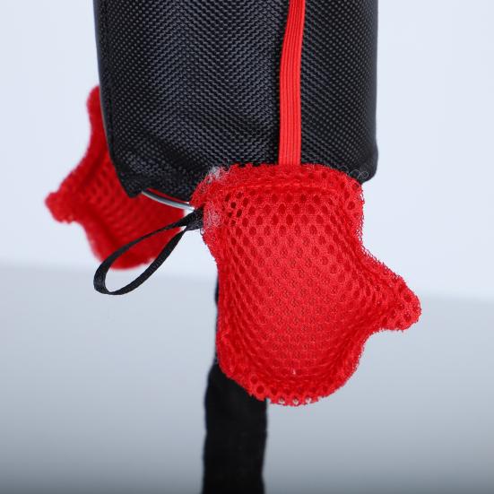 Interactive Cat Punching Bag Cat Boxing Toy with Springy Bobbing Action Dangling Boxing Gloves Punching Bag Play Gym