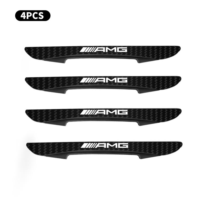 4 Stück Auto Tür Kollisionsschutz Stoßstangenleiste Aufkleber Für Mercedes Benz W211 W204 W210 W124 AMG W202 CLA W212 W220 W205