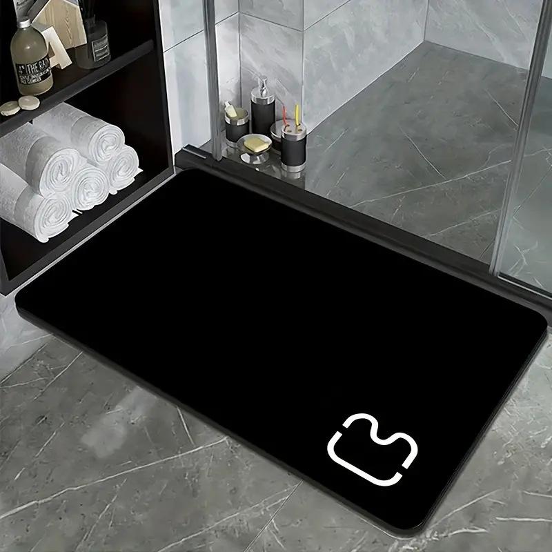 New Cat-first Two-piece Kitchen Mat Absorbent Quick-drying Diatom Mud Bath Mat Can Be Scrubable and Soil-resistant Mat