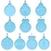 Resin Crafts Cake Tools Candy Chocolate Silicone Moulds Christmas Ball Mold Jewelry Making Tool Keychain Molds