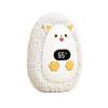 Digital Display Plush Hand Warmer Adjustable 3 Temperature Pocket Heater  Indoor Use