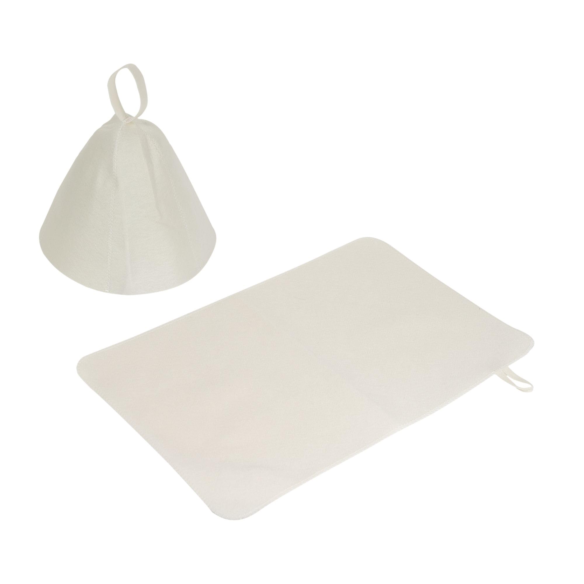 Sauna Hat White [Sf-Froam] sf-saunahat-mat белый