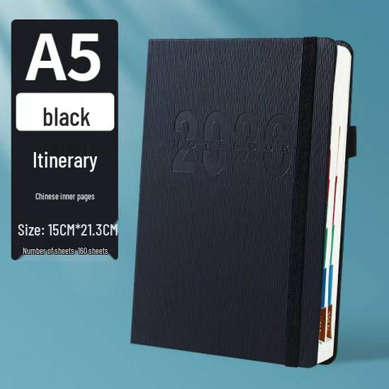 2026 English Edition Daily Planner: 365-Day Diary with One Page Per Day for Efficient Time Management.