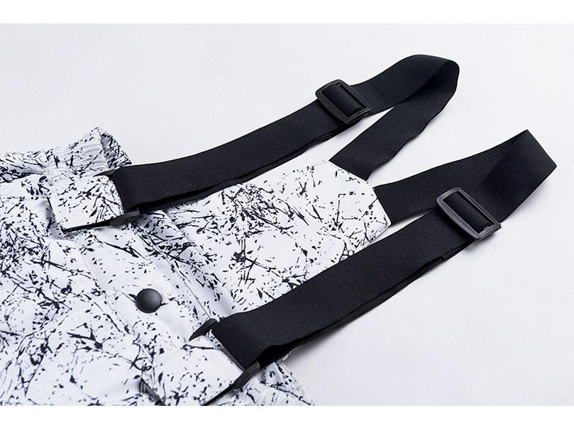 Kids' Waterproof Ski Pants - Cotton-Padded, Windproof, for Boys & Girls, Thickened for Autumn/Winter Warmth.