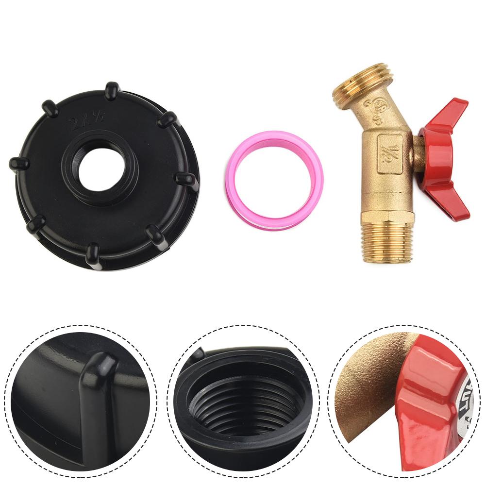 High Quality IBC Tote Accessories 2025 New Water Tank Adapter Tote IBC 275-330 Faucet Water Gallon PE Material
