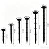 100Pcs Spiked Plastic Weed Barrier Fixing Stakes Garden Ground Landscape Nails for Outdoor Patio Landscaping Lawn Edging