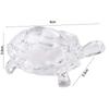 Handicrafts Home Decoration For Office Tortoise Statue Crystal Turtle Desktop Ornament Craft Gift