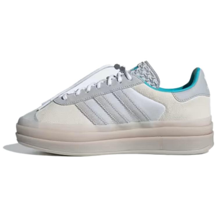 ORDINARY PEOPLE X Adidas  Gazelle Bold City of Seoul Pack - White Women Sneakers Cloud-White Light-Blue Light-Solid-Grey IH9992