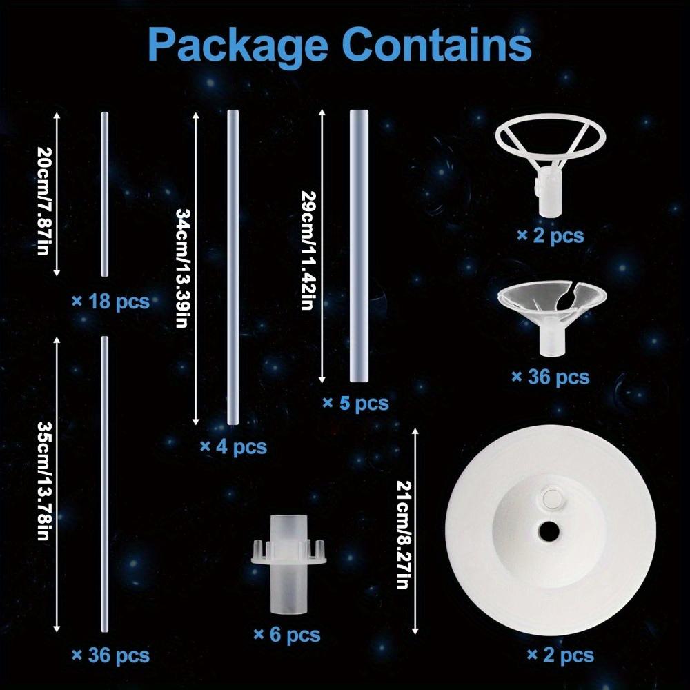 2pcs Balloon Stand Kit 63inches Balloon Sticks on Floor and Table Balloon Holder Party Decoration for Wedding Birthday Graduation