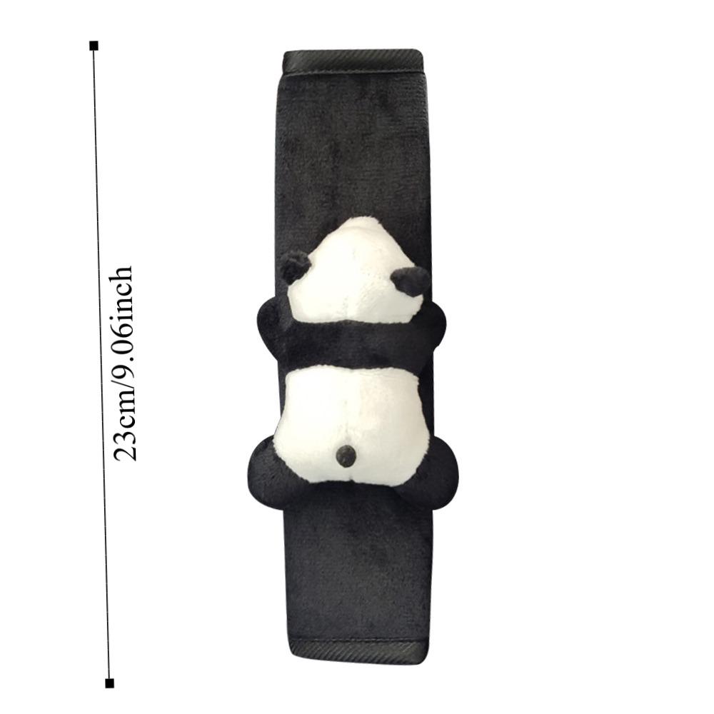 Panda Car Handbrake Handle Cover Soft Plush Car Accessories Valentine's Day Gifts