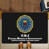 Polizei FBI Zimmerteppiche Retro Mehrfachauswahl Wohnzimmer Küchenteppich Rutschfest Willkommensteppich
