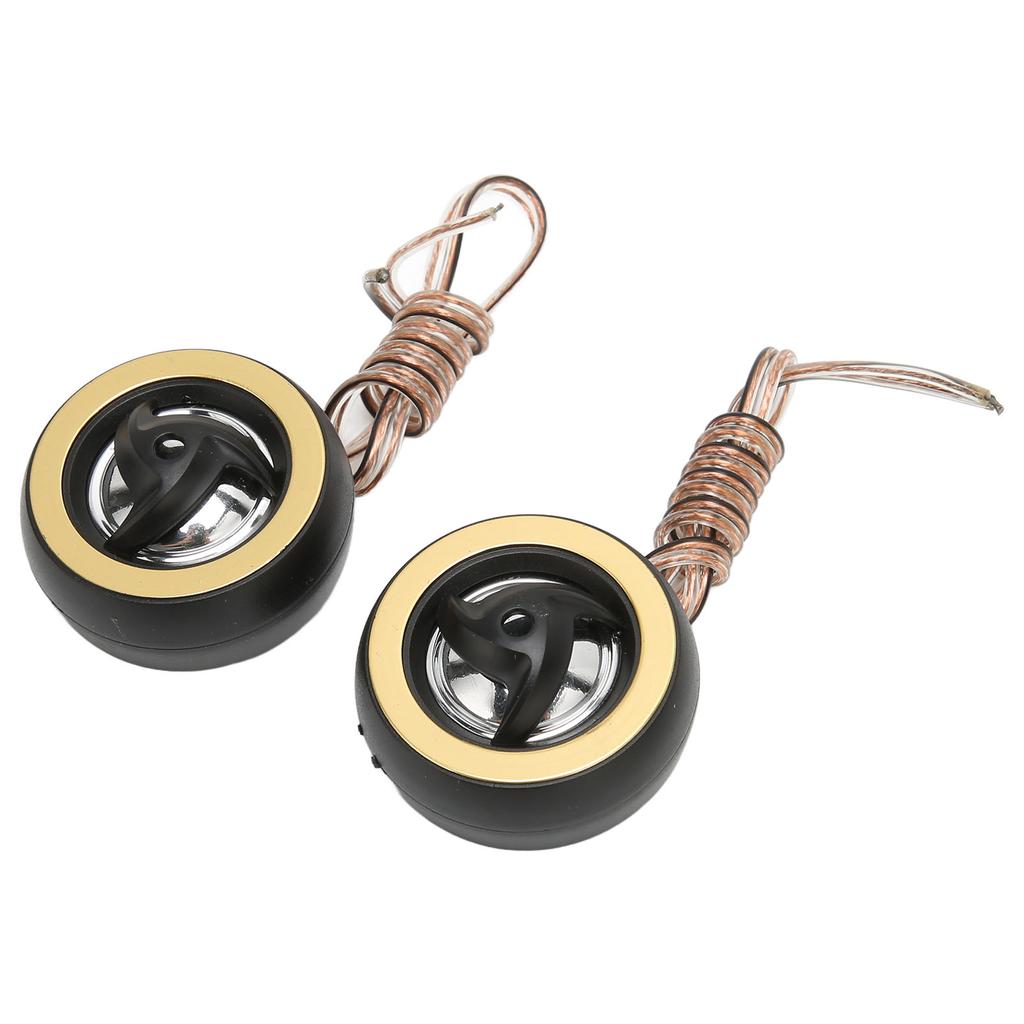 2 Stück 150W Kalottenhochtöner 4 Ohm Eingebaute Kondensatoren Lautsprecher für Alle Auto-Audiosysteme