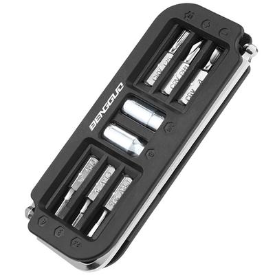 10-in-1 Bicycle Multi-Tool Steel Cycling Combination Maintenance Tools Multifunctional Portable Bike Maintenance Tool