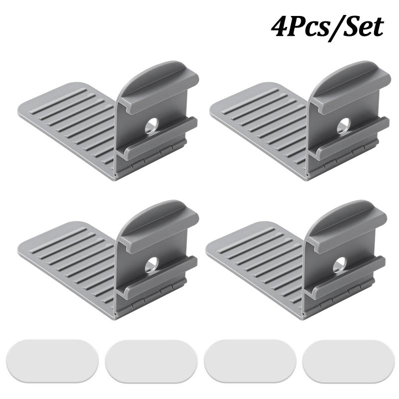 4Pcs Multi-Functional Bed Corner Sheet Clips Home Anti-Shift  Bed Cover Fixing Clip Non Slip Invisible Sheet Fasteners Holders