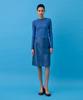 Bundercammer Midi Leather Skirt_Blue
