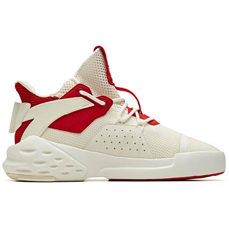 New Coca Cola X Anta Bastard Abrasion Resistant Breathable Low Top Sports Casual Shoes White Red 11928088S-11